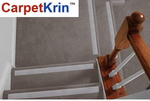 CarpetKrin - Non-Slip Carpet Trim Tack-on for Carpeted Stairs Safety – No- slip Strip